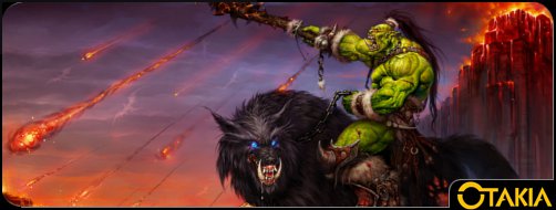 World of Warcraft : orc sur loup