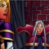 Varian et Thrall discutent pour une paix entre la Horde et l'Alliance à Theramore sous la protection de Jaina Portvaillant(bande-dessinée World of Warcraft)