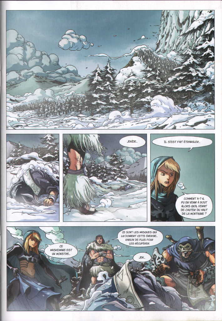 Page 1 du Comics Manskemane numéro 2