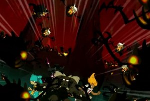 Les 666 Pyrashus attaquent Yugo et ses amis (Wakfu)