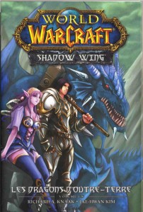 Manga World of Warcraft - Shadow Wing : Couverture du manga