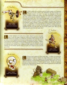 bestiaire du Cimetière d'Amakna (Page 103 du Dofus Art Book : Session 3)