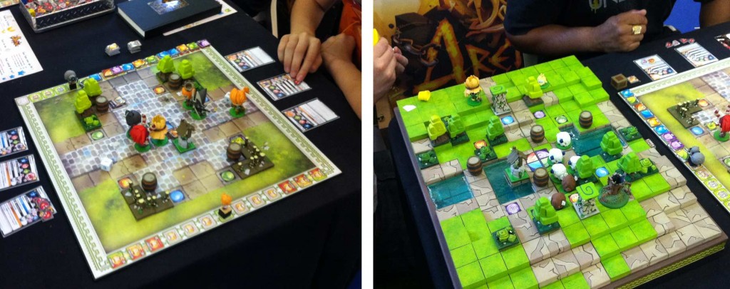 Prototype du jeu de plateau Dofus Arena (Japan Expo 2011)