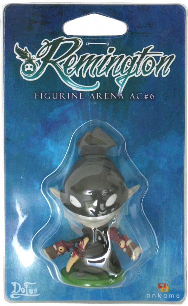 Packaging de la figurine SD de Remington