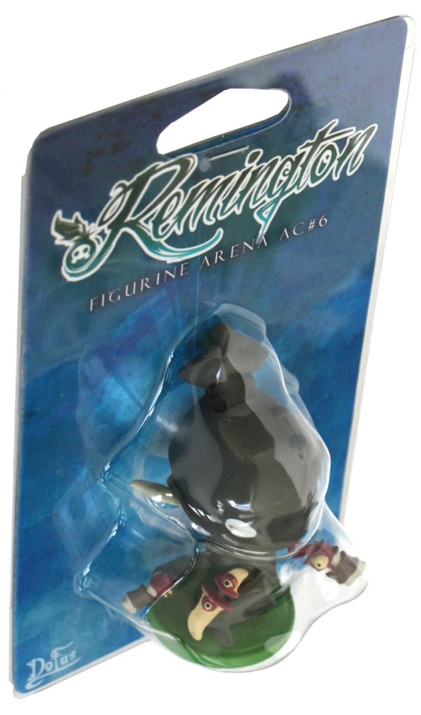 Packaging de la figurine SD de Remington