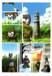 Page 3 du tome 3 de Pandala (Dofus)