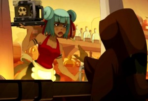 Le personnage de Obi essaye d'hypnotiser la serveuse comme dans Star Wars (Wakfu épisode 10 saison 2)