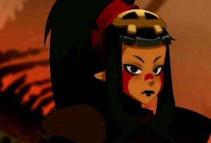 le Boufbowler Masqué est en réalité une femme nommée Maude (Wakfu - Boufbowl)