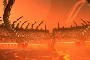 Le Stade se fissure en deux sous les coups du Mmmmmmmmmporg (Wakfu)