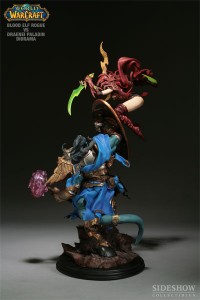 Diorama World of Warcraft / Sideshow Collectibles : Elfe de sang vs draenei