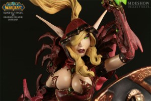 Diorama World of Warcraft / Sideshow Collectibles : Elfe de sang vs draenei