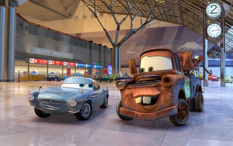 Martin et Finn McMissile (Pixar - Cars 2)