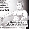 l’épée Giflette Mach 4 est une parodie des rasoirs Gilette Mach 3 (Dofus Arena)