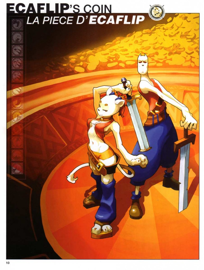 Page 10 du Dofus Art Book : Session 1