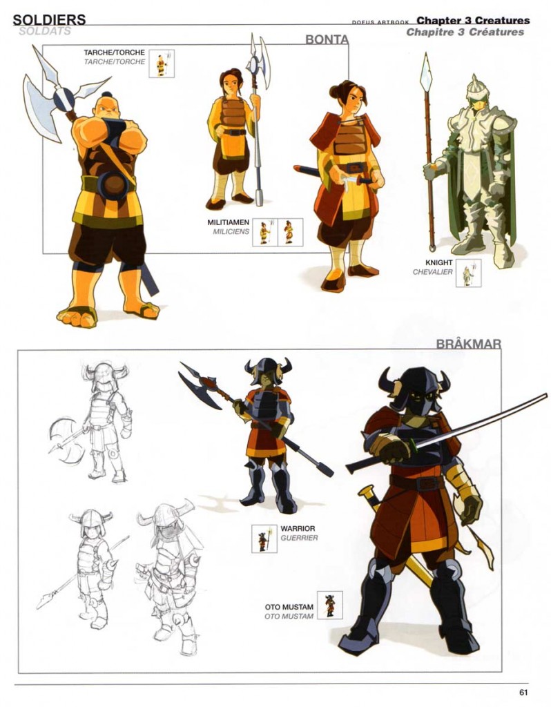 Page 61 du Dofus Art Book : Session 1