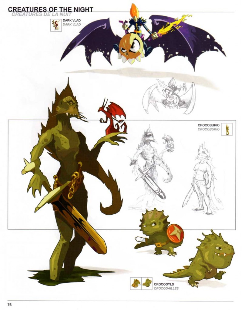 Page 76 du Dofus Art Book : Session 1