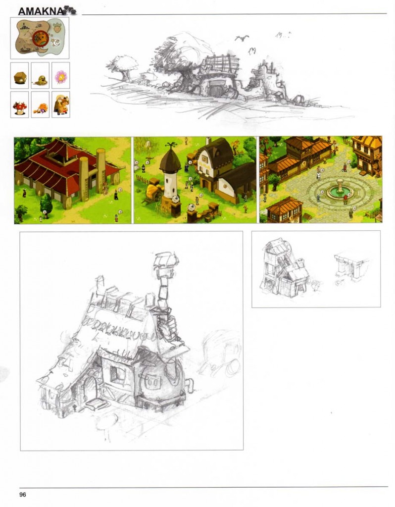 Page 96 du Dofus Art Book : Session 1