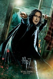 Affiche teaser américaine Harry Potter avec Severus Rogue