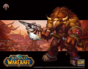 Tapis de souris Compad World of Warcraft Tauren
