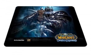 Tapis de souris World of Warcraft avec le roi liche (Arthas)