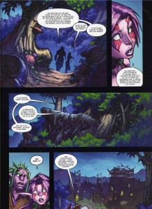 Page 3 du tome 2 de la malédiction des worgens