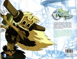 Wakfu : Art book Tome 6 (dos de la couverture)