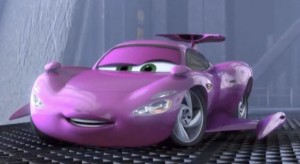 Holley Shiftwell en avion (Pixar -Cars)