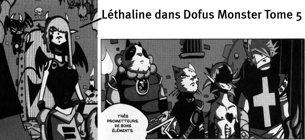 Léthaline Sigisbul achète Nomekop et sa bande (tome 5 de Dofus Monster)