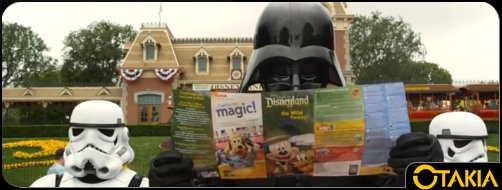 Dark Vador visite Disneyland
