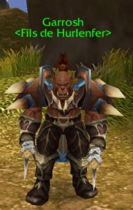 Garrosh en Outreterre dans l'extension la Légion Ardente (World of Warcraft)