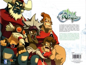 Dos de l'Art book Wakfu - Tome 5 (Boufbowl - Wakfu)