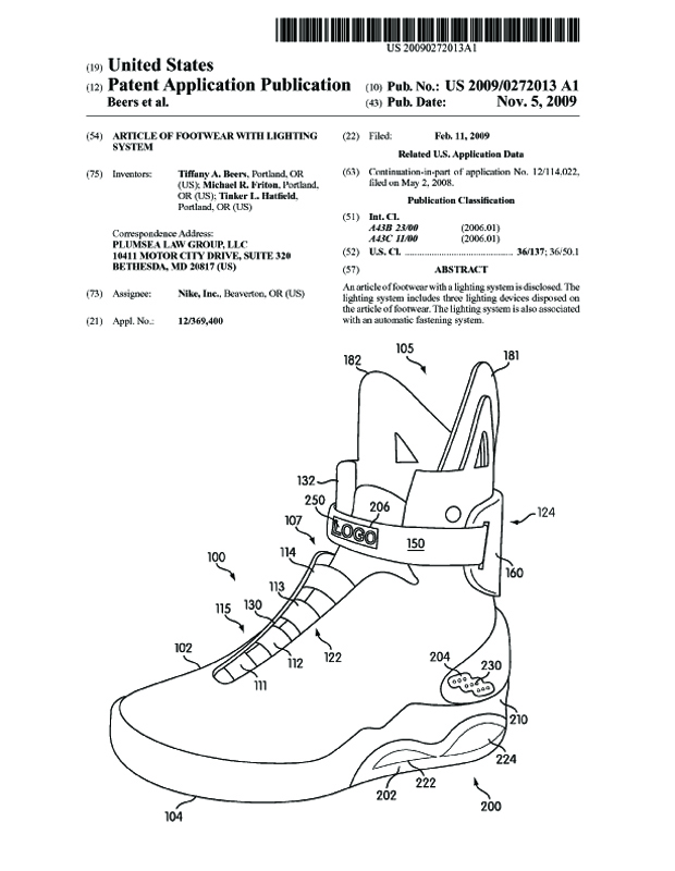 chaussure nike mag