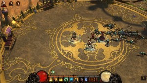 Le palais d'Hakan 2, l'empereur enfant, dans Diablo 3 situé à Caldéum