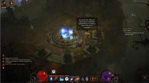 Exemple de discussion avec le templier dans Diablo 3