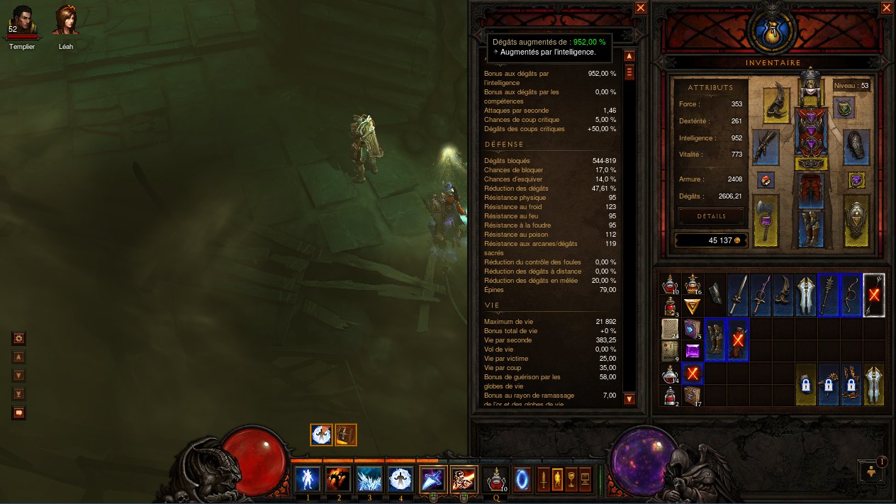 Les personnages de diablo 3