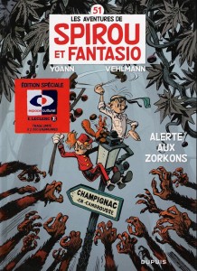 Spirou et Fantasio - Tome 51 : Alerte aux Zorkons (édition limitée - couverture collector)