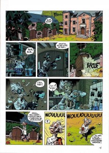 Page 1 du tome 51 de Spirou et Fantasio : Alerte aux Zorkons