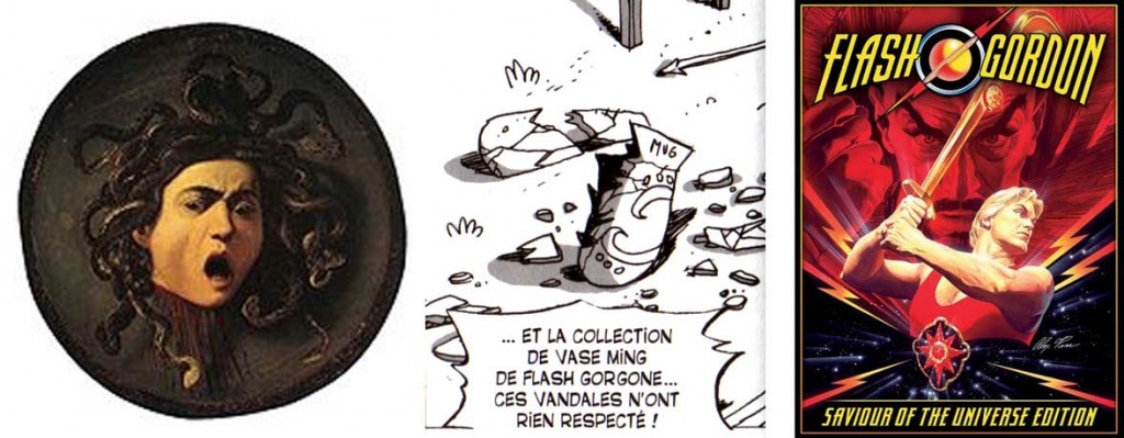 Flash Gorgone est une allusion à Flash Gordon (Dofus Tome 7)