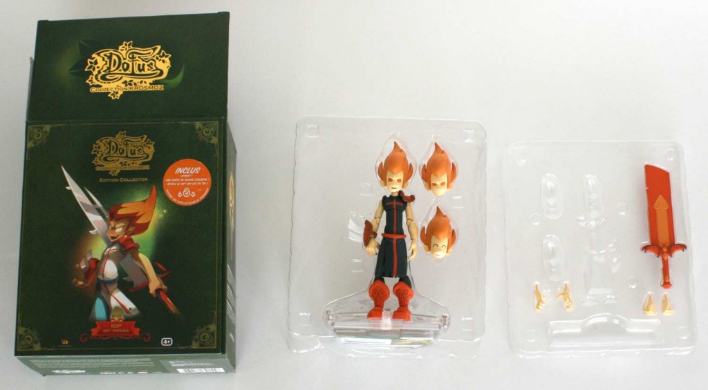 Contenu de la boîte de la Figurine Dark Vlad (Dofus - Krosmoz)