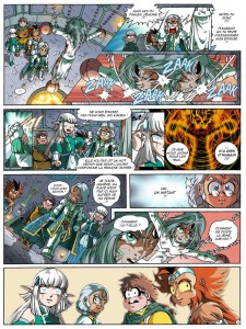 Page 3 du tome 14 des Légendaires