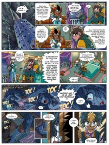 Page 4 du tome 14 des Légendaires