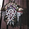 Logo de la Horde de Warcraft réalisé en Mega Bloks pour la Blizzcon 2011