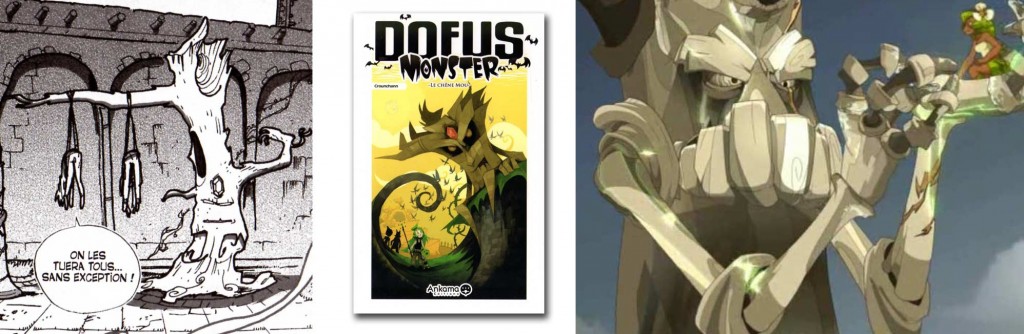 Un clin d'oeil au Chêne Mou de Wakfu et Dofus Monster