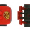 Vue de dessus et dessous du Flash McQueen Lego 8200