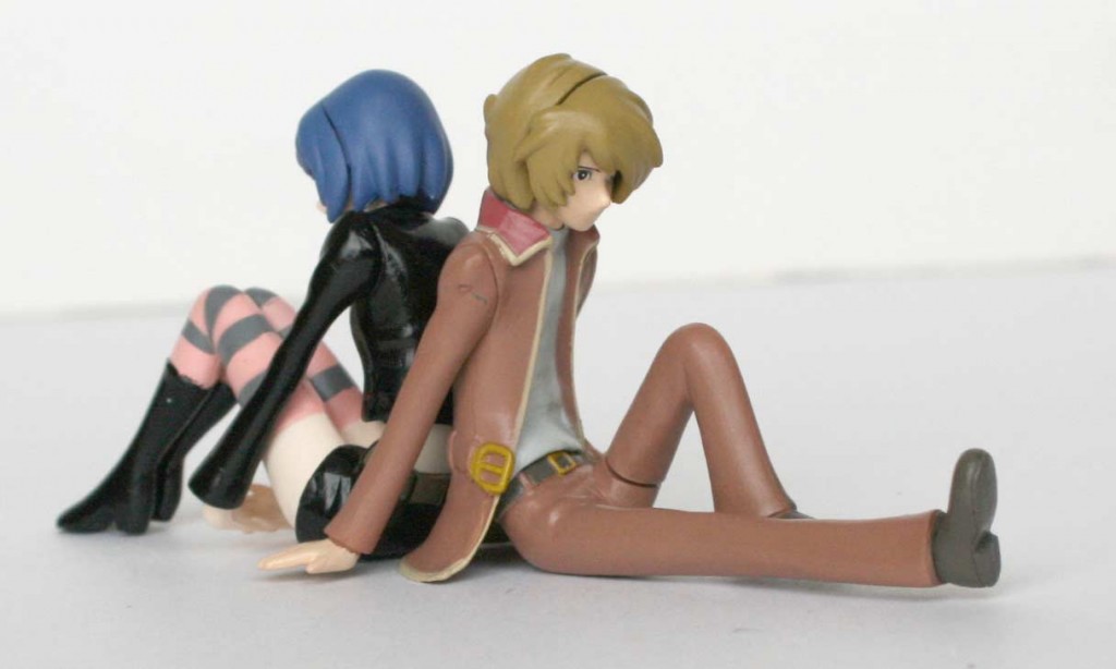 Tadashi et Nana (figurine Albator - Herlock Endless Odyssey)