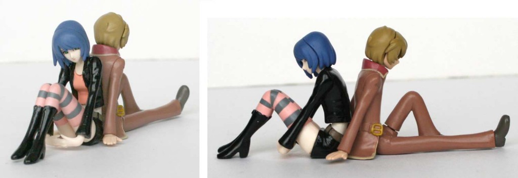 Nana et Tadashi (figurine Albator - Herlock Endless Odyssey)