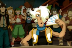 Phil est le juge de la Barde Academy (Wakfu)