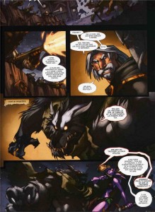 Page 1 du tome 3 de la malédiction des worgens