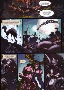 Page 3 du tome 3 de la malédiction des worgens