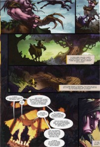 Page 4 du tome 3 de la malédiction des worgens